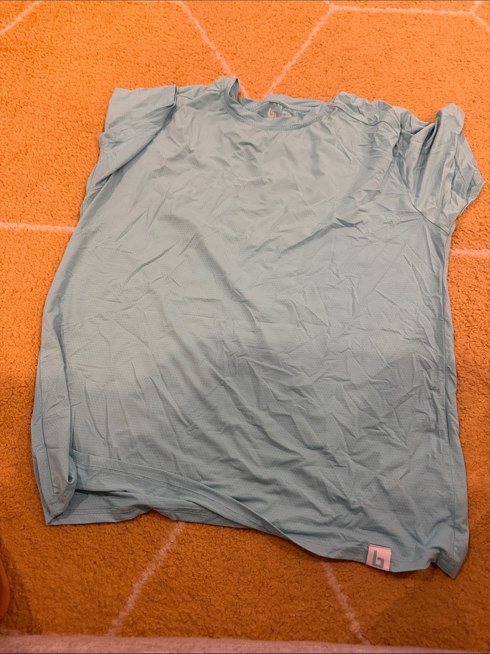 Light Blue Men's Athletic Jersey - Breathable Performance Tee